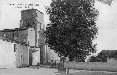 Saint-Sauveur-d'Aunis - L'Eglise. Marais poitevin