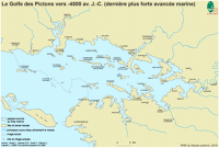 13511 Le Golfe des Pictons vers -4500 avant Jésus-Christ 