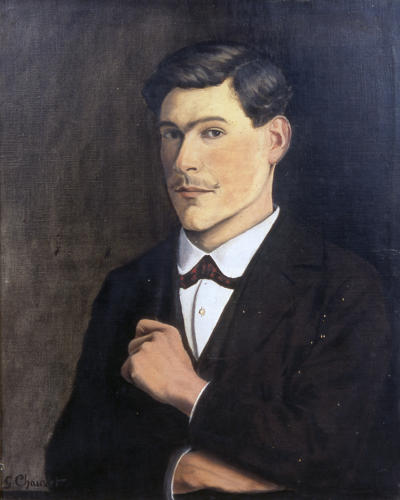 Portrait de Fulgence Sabouraud peint par G. Chauvet