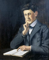 12637 Portrait de Clotaire Sabouraud peint par G. Chauvet en 1904 