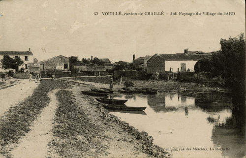 Vouillé - Joli Paysage du Village du Jard