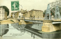 571 Le pont de Magné. Marais poitevin 