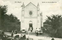 576 Eglise de Sainte-Macrine à Magné. Marais potevin 