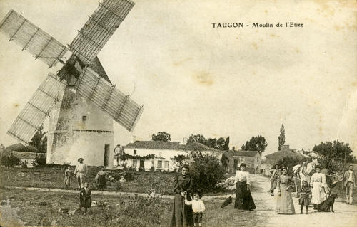 Le Moulin de l'Etier à Taugon. Marais poitevin