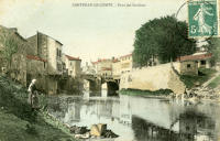 636 Le Pont des Sardines à Fontenay-le-Comte. Marais poitevin 