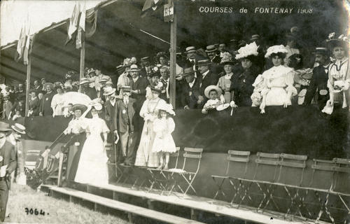 Les courses hippique de Fontenay-le-Comte en 1908. Marais poitevin