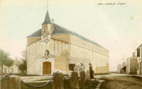 680 Nuaillé-d'Aunis, l'Eglise. Marais poitevin 