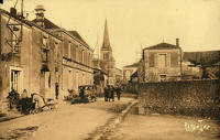 761 Le village de Damvix. Marais poitevin 