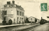 772 La Gare de Le langon – Mouzeuil, côté nord. Marais poitevin 