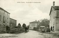 773 La route de Maillezais à Liez. Marais poitevin 
