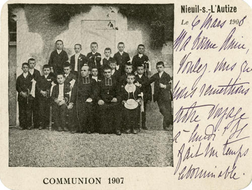Nieul-sur-l'Autise – Communion 1907