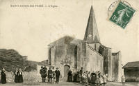 848 Saint-Denis-du-Payré – L'Eglise. Marais poitevin 