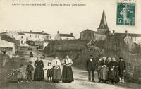 850 Saint-Denis-du-Payré – Entrée du bourg côté Grues. Marais poitevin 