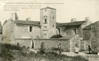864 Sainte-Gemme-la-Plaine – Le Château de la Popelinière. Marais poitevin 