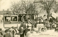 895 Autobus Rochelais. Voyage de démonstration à Courçon-d'Aunis le 21 mars 1907 