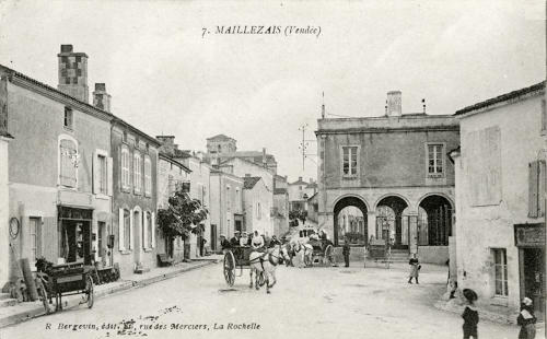 Maillezais – Le centre bourg