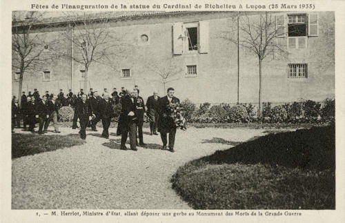 Fête de l'inauguration de la statue du Cardinal de Richelieu à Luçon le 28 mars 1927