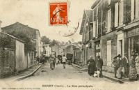 1168 Benet - La Rue principale. Marais poitevin 