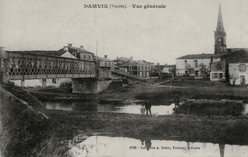 Damvix - Vue générale. marais potevin