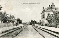 1224 La Gare d'Andilly désservant Villedoux. Marais poitevin 