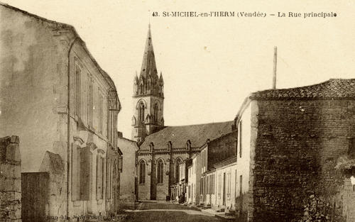 Saint-Michel-en-l'Herm - La Rue principale