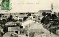 1241 Saint-Michel-en-l'Herm - Vue générale. Marais poitevin 