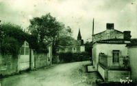 1242 Le bourg de Saint-Michel-en-l'Herm. Marais poitevin 