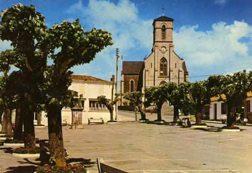 Grues - L'Eglise Saint Nicolas. Marais poitevin
