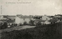 1274 Grues - Vue panoramique prise du Pé. Marais poitevin 