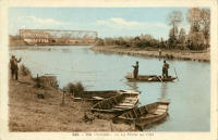1368 Vix - la pêche au filet. Marais poitevin 