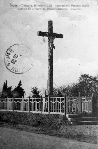 Grues - Calvaire, Mission 1925 - Entourage, Mission 1929. Marais poitevin