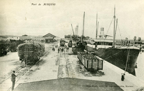 Port de Marans. Marais poitevin