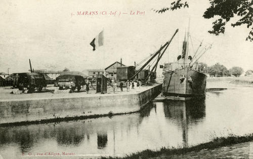 Marans - Le Port. Marais poitevin