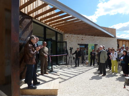Inauguration du Pôle des espaces naturels du Marais poitevin à Saint-Denis-du Payré