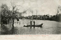1703 Inondation à Arçais, le 18 février 1904. Marais poitevin 
