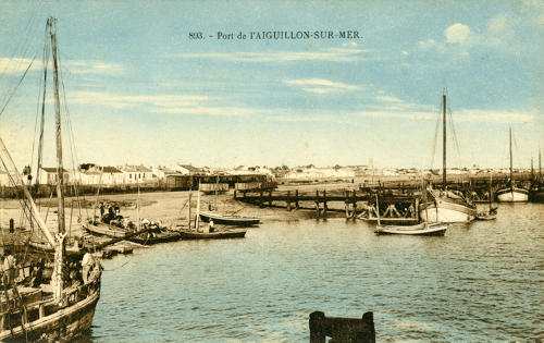 L'Aiguillon-sur-Mer - Le Port. Marais poitevin