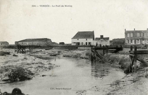 Le Port de Moricq. Marais poitevin