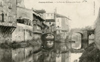 1734 Fontenay-le-Comte - Le Pont des Sardines côté Nord. Marais poitevin 