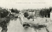 1745 Fontenay-le-Comte - La Vendée au Pont des Sardines. Marais poitevin 