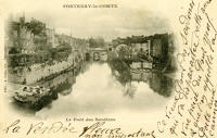 1746 Fontenay-le-Comte - Le Pont des Sardines. Marais poitevin 