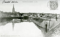 1852 Fontenay-le-Comte - Le Port. Marais poitevin 