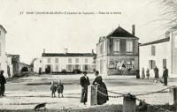 1888 Saint-Sauveur-d'Aunis - Place de la Mairie. Marais poitevin 