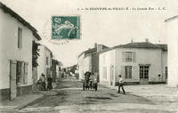 1894 Saint-Sauveur-d'Aunis - La Grande-Rue. Marais poitevin 