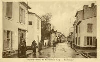 1896 Saint-Sauveur-d'Aunis - Rue principale. Marais poitevin 