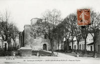 1911 Saint-Sauveur-d'Aunis - Place de l'Eglise. Marais poitevin 