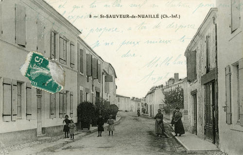 Saint-Sauveur-d'Aunis - Centre bourg. Marais poitevin