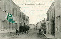 1960 Saint-Sauveur-d'Aunis - Centre bourg. Marais poitevin 