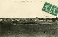 1969 Saint-Sauveur-d'Aunis - Vue panoramique. Marais poitevin 