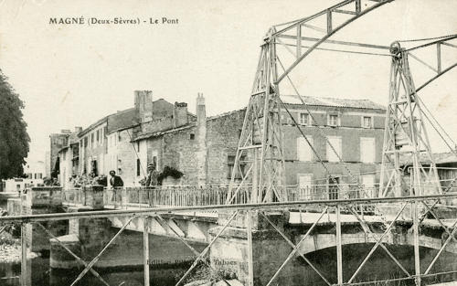 Magné - Le Pont. Marais poitevin