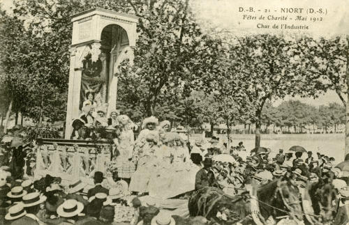 Niort - Fête de charité - Mai 1912. Marais poitevin